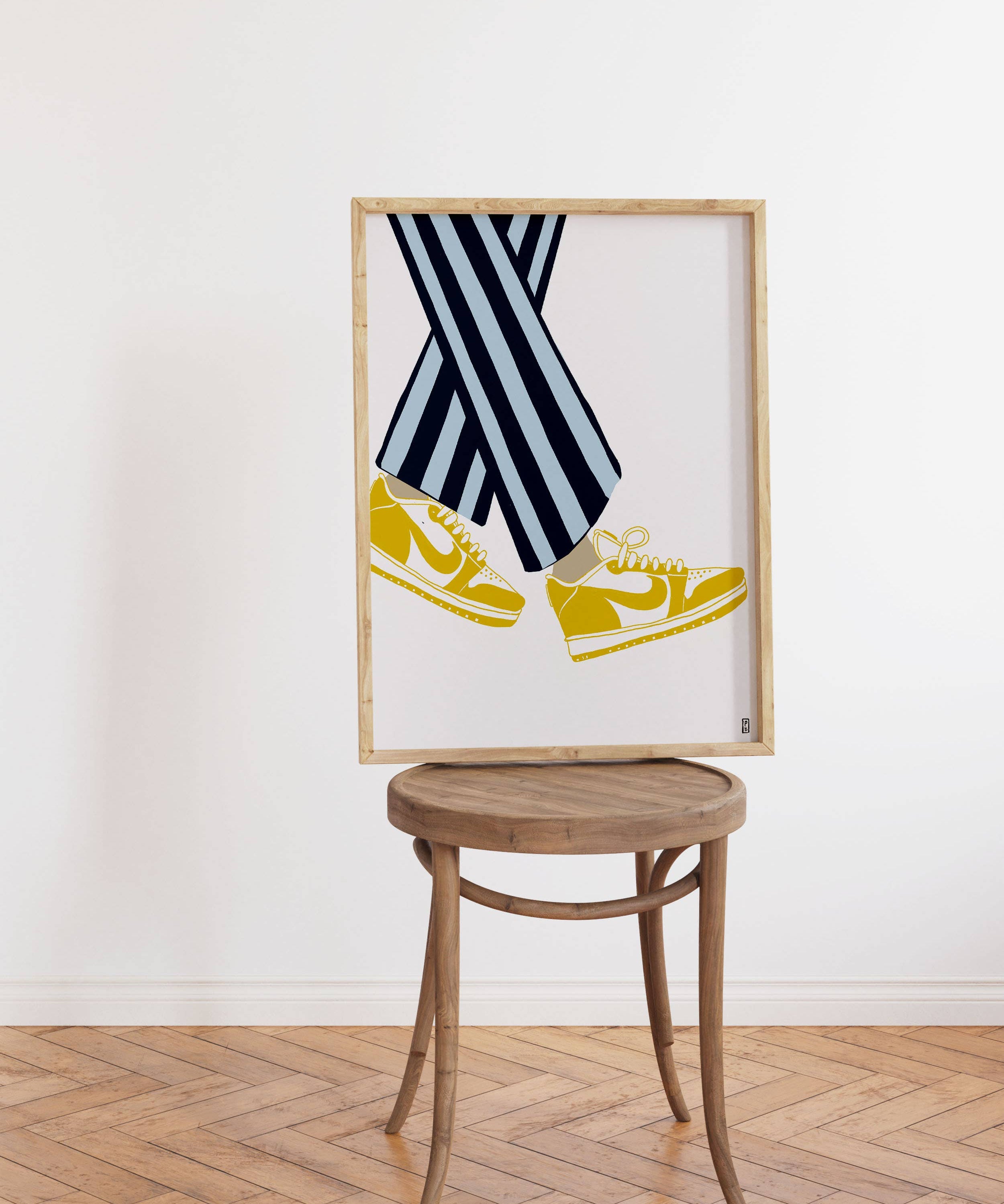 "Yellow Nike Air", Giclée Fine Art Print