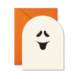 Ginger P. Designs - Ghost arch die-cut folded Greeting Card