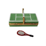 Tennis Court With Removable Racquet
