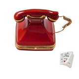Red Telephone With Letter