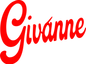 Red 'Givánne' logo on a white background representing the luxury gifting brand located in Chicago's Lincoln Park