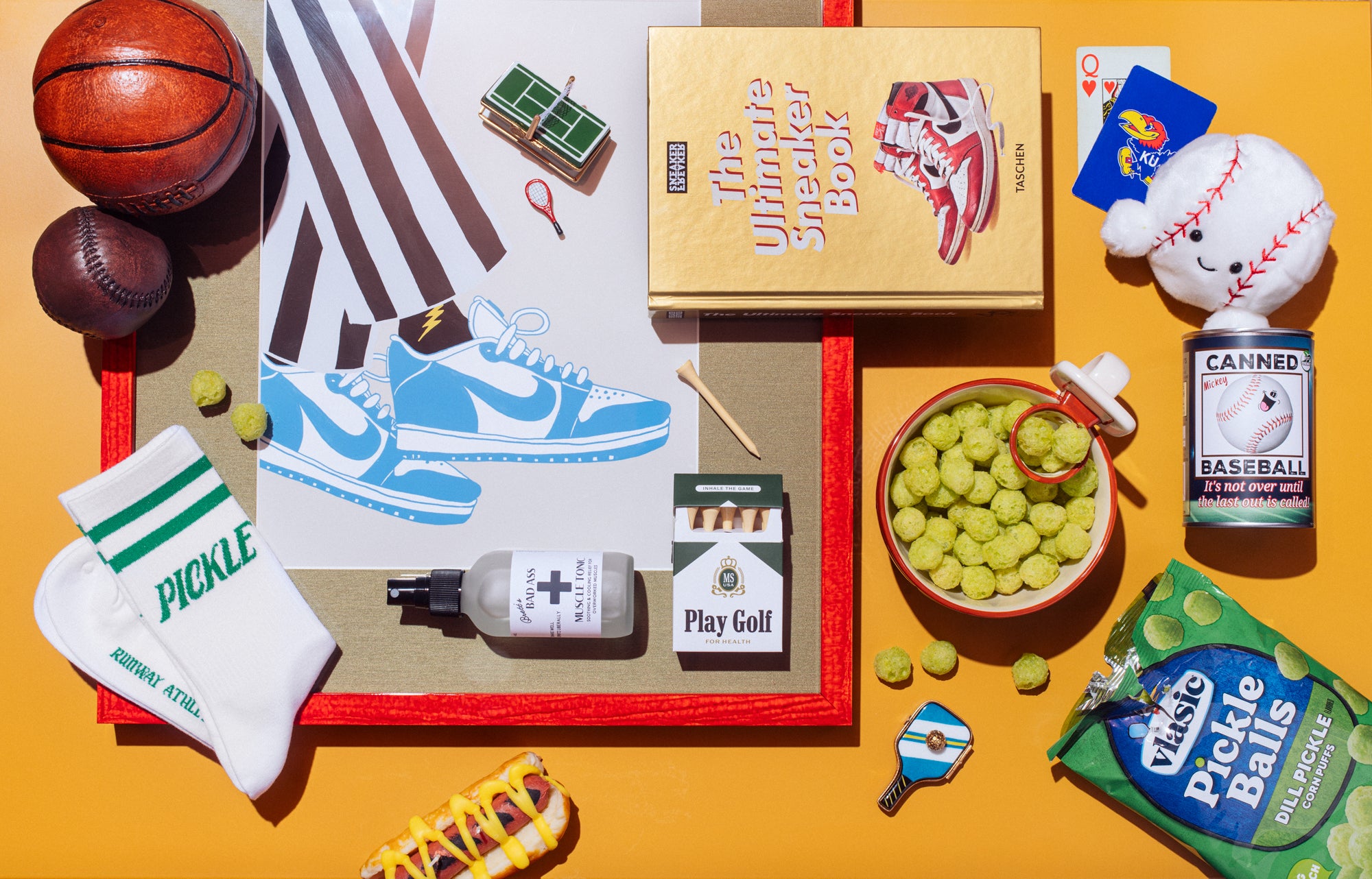 The sport curated luxury gifting collection at Givanne Shoppe in Lincoln Park, Chicago