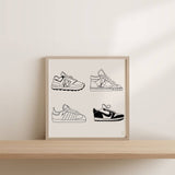 "Sneakerhead" Giclée Fine Art Print