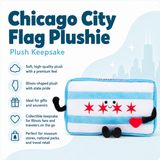 Stuffed States | USA Plush Toys - Chicago City Flag Plushie | Plush Toy | Stuffed States