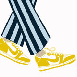 "Yellow Nike Air", Giclée Fine Art Print
