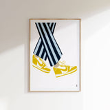 "Yellow Nike Air", Giclée Fine Art Print