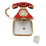 Red Telephone With Letter